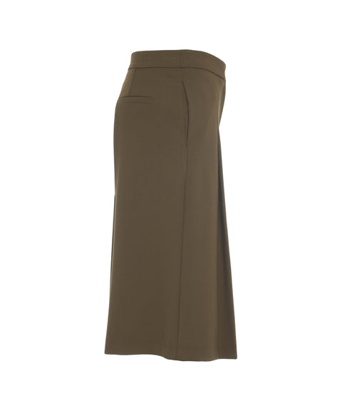 Culotte mit Bügelfalten