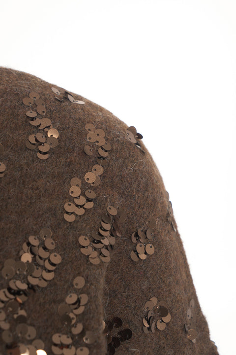 Pullover mit Pailletten