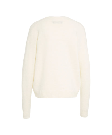 Cardigan in misto lana