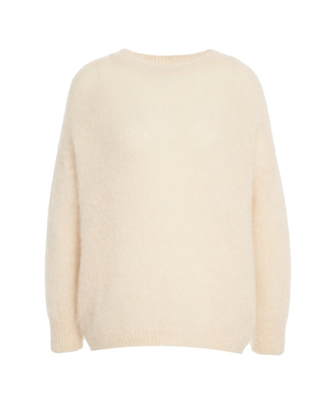 Maglione in misto mohair