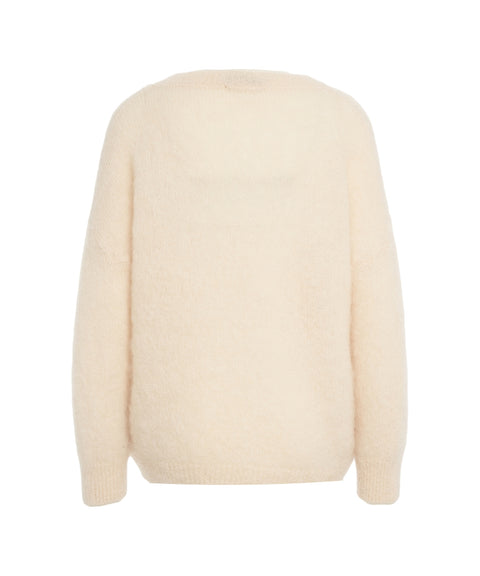 Maglione in misto mohair