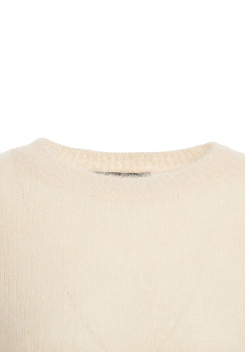 Maglione in misto mohair