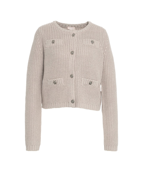 Lurex cardigan