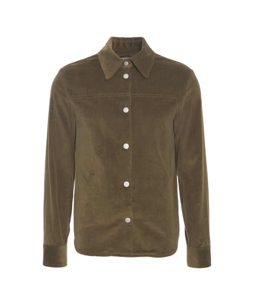 Jacob Cohen Corduroy overshirt Green Women – MAXIMILIAN.it
