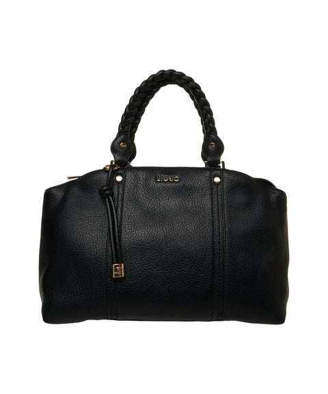 Shopper in pelle martellata 'Fluida'