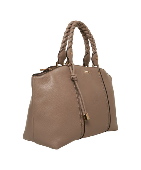 Shopper in pelle martellata 'Fluida'