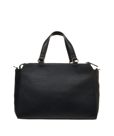 Borsa in ecopelle con stampa con logo