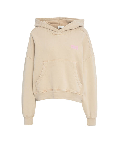 Felpa con cappuccio e logo