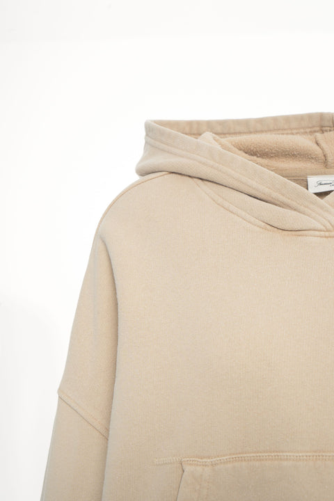 Felpa con cappuccio e logo