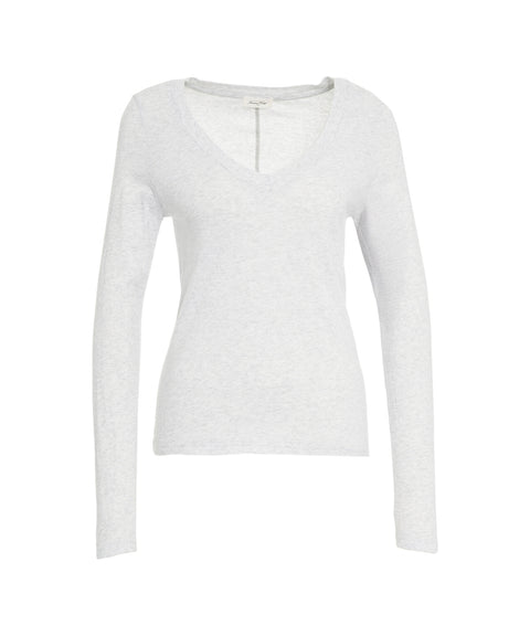 Langarmshirt aus Baumwolle