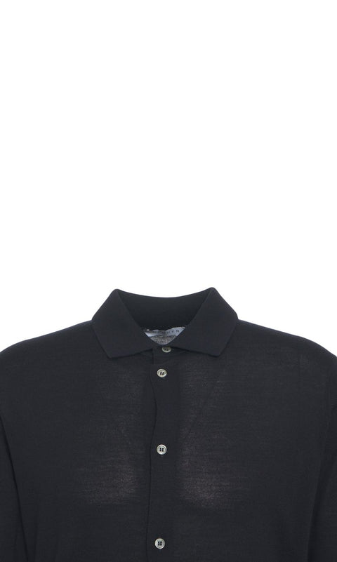 Camicia in lana vergine