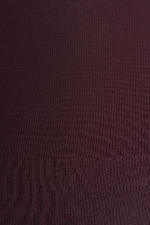 Maglione in maglia con collo alto