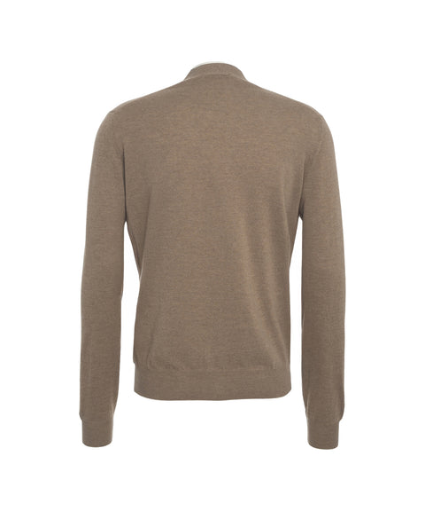 Cardigan with V-neck