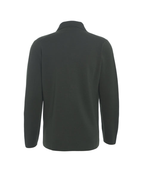 Virgin wool cardigan