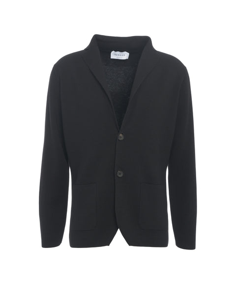 Virgin wool cardigan