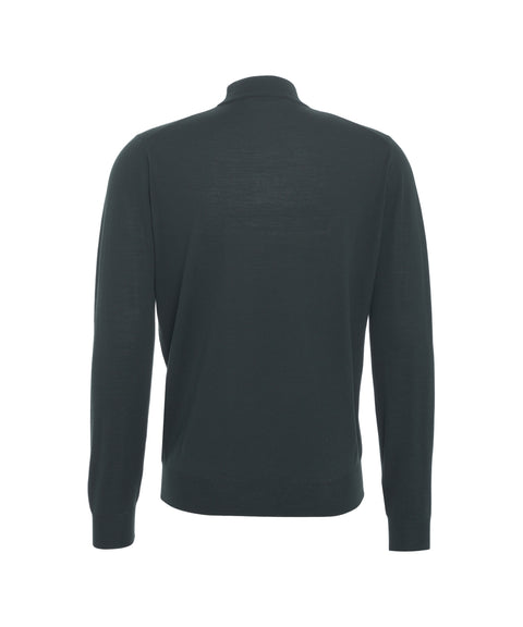 Maglione in maglia con collo alto