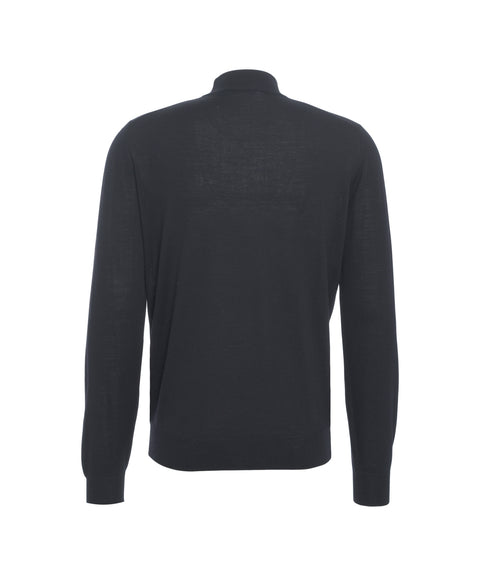 Maglione in maglia con collo alto