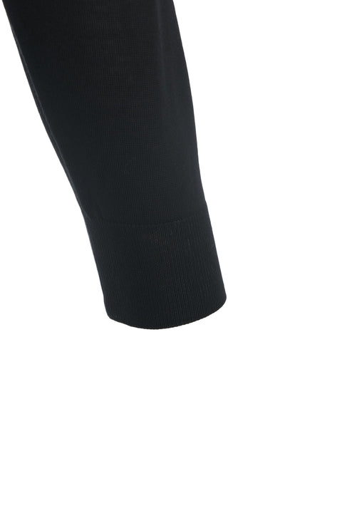 Maglione in maglia con collo alto