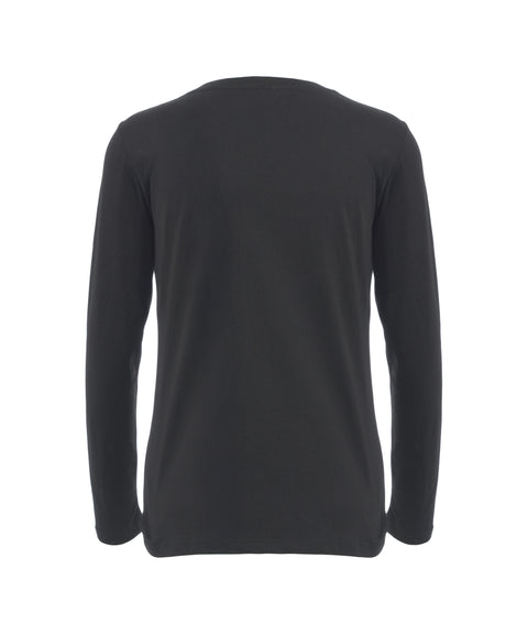 T-Shirt mit Strass-Applikation