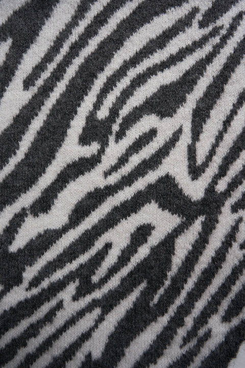 Schal mit Animal-Print