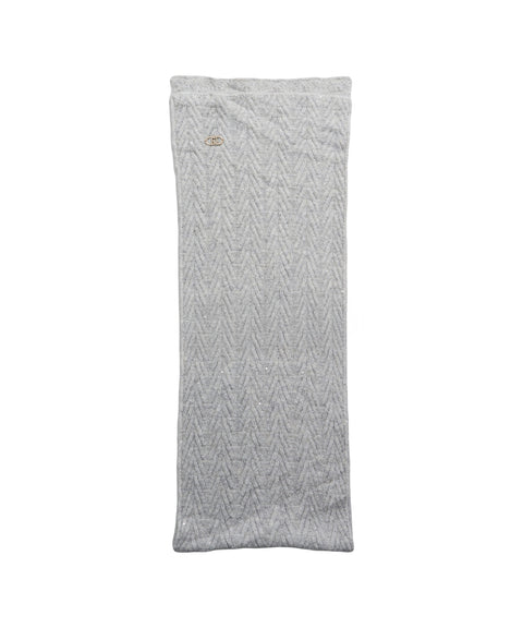 Sciarpa con inserti in Lurex