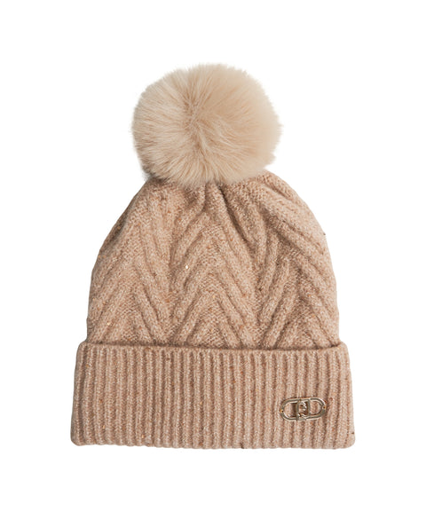 Berretto con pompon