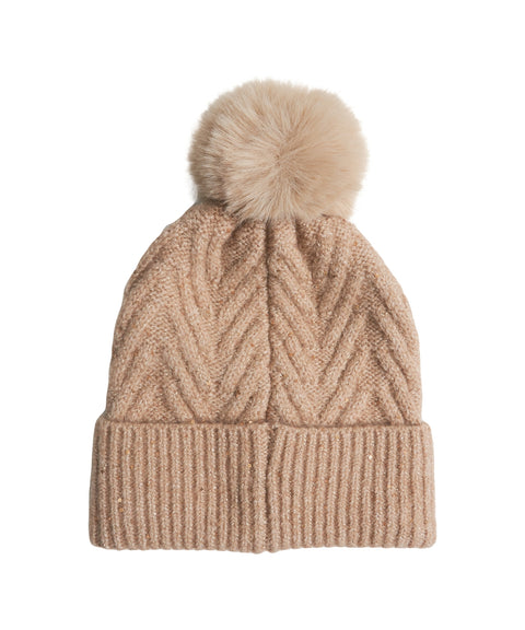 Berretto con pompon