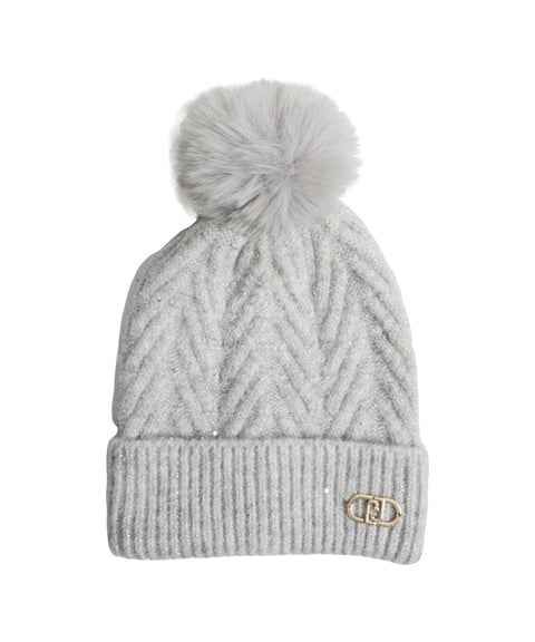 Berretto con pompon