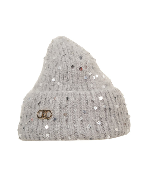 Berretto con paillettes