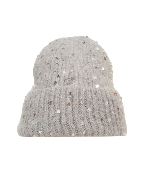 Berretto con paillettes