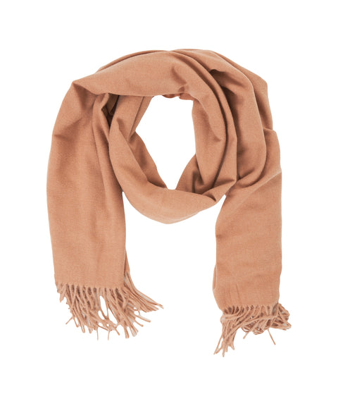 Sciarpa con dettaglio frange