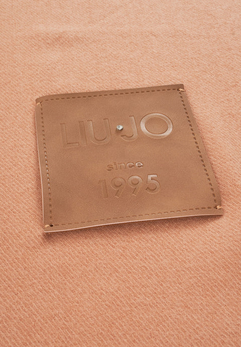 Sciarpa con dettaglio frange