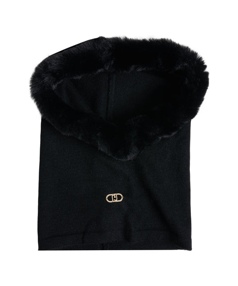 Cagoule con ecopelliccia