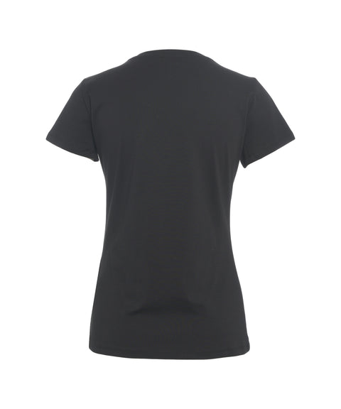 T-Shirt mit Strass-Applikation