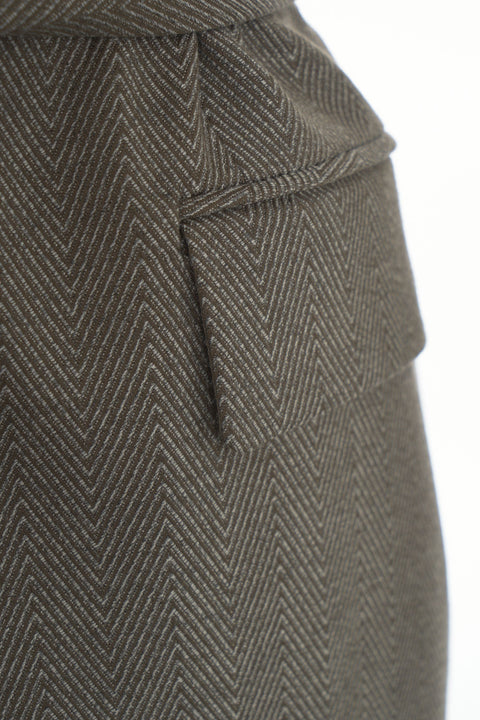 Vest with waist belt