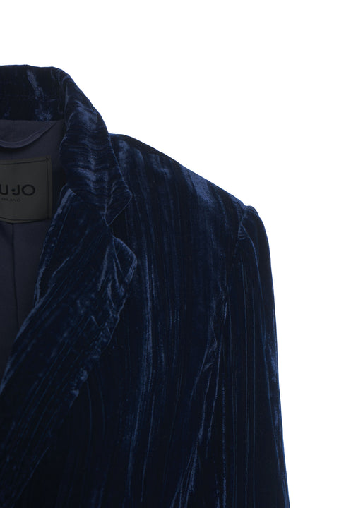 Blazer aus Samt