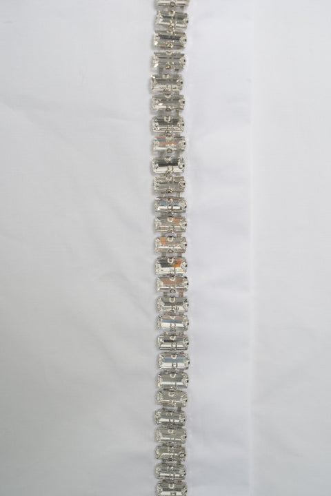 Blusa con applicazione strass