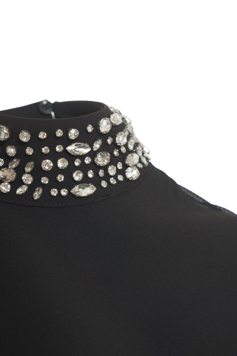 Minikleid mit Strass