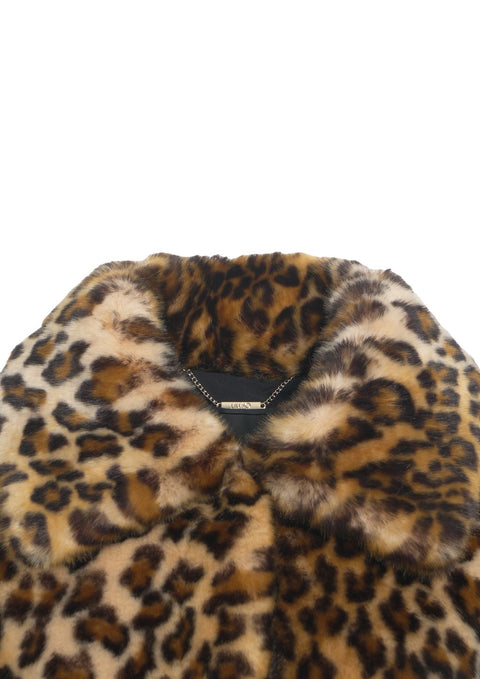 Cappotto con stampa animalier