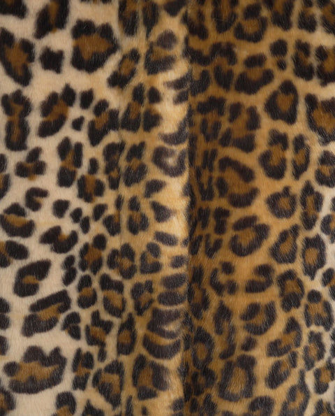 Cappotto con stampa animalier