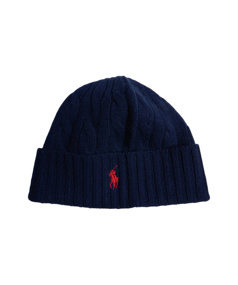 Berretto con ricamo logo