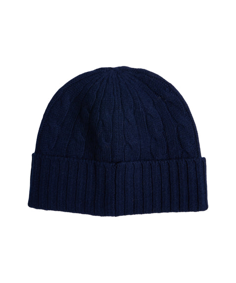 Berretto con ricamo logo