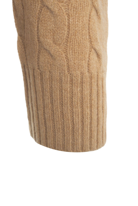 Wool sweater with logo