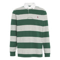 Striped polo shirt