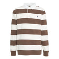 Striped polo shirt