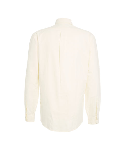 Camicia con ricamo logo