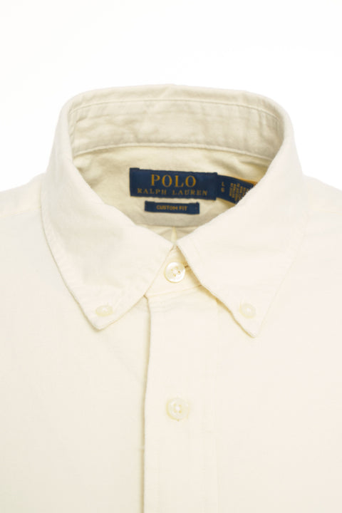 Camicia con ricamo logo