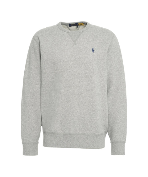 Felpa con ricamo logo