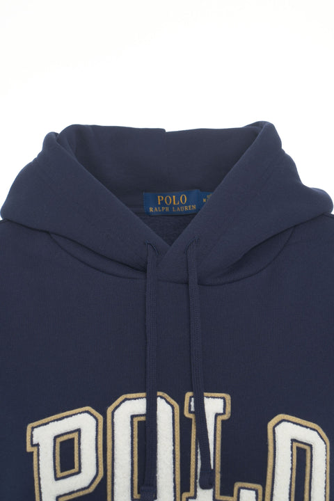 Felpa con cappuccio e stampa logo