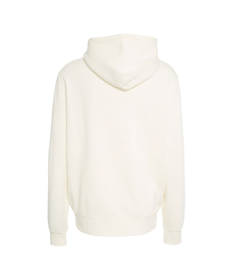 Felpa con cappuccio e zip